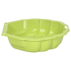 Bacs à sable 2 pcs Vert 77x87x21 cm Plastique 