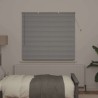 Store de Fenêtre avec des rideaux Argenté 80 x 130 cm Aluminium 