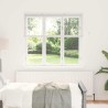 Store de Fenêtre avec des rideaux Autre Blanc 80 x 130 cm Aluminium 