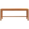 Banc de jardin 110 cm bois massif d'eucalyptus 