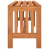Banc de jardin 110 cm bois massif d'eucalyptus 