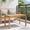 Table basse Marron 90 x 50 x 45.5 cm Bois de teck massif 