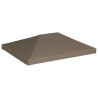 Toile supérieure de gazebo 310 g/m² 3x4 m Taupe 