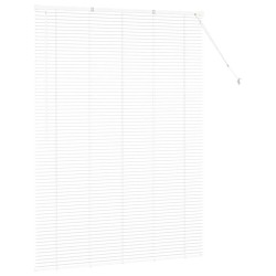 Store de Fenêtre avec des rideaux Autre Blanc 135 x 175 cm Aluminium 
