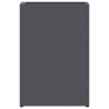 Support de parapluie - Anthracite, 28x12x41 cm, Acier 