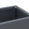 Support de parapluie - Anthracite, 28x12x41 cm, Acier 