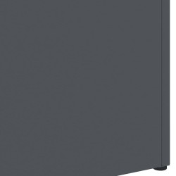 Support de parapluie - Anthracite, 28x12x41 cm, Acier 