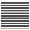 Store zèbre noir 160x150 cm largeur du tissu 155,9 cm polyester 