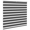Store zèbre noir 160x150 cm largeur du tissu 155,9 cm polyester 