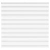 Store zèbre blanc 160x150 cm largeur du tissu 155,9cm polyester 
