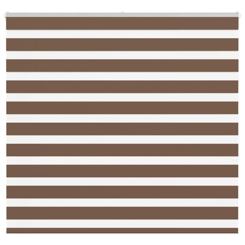 Store zèbre marron 160x150cm largeur du tissu 155,9cm polyester 