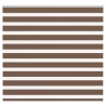 Store zèbre marron 160x150cm largeur du tissu 155,9cm polyester 