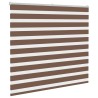 Store zèbre marron 160x150cm largeur du tissu 155,9cm polyester 