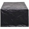 Housses de salon de jardin 2 pcs Rotin 8 œillets 180 x 140 cm 
