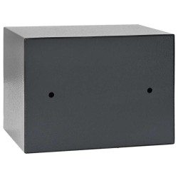 Coffre-fort numérique électronique Gris Foncé 23x17x17 cm Acier 
