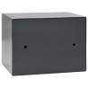 Coffre-fort numérique électronique Gris Foncé 23x17x17 cm Acier 