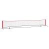 Filet de tennis noir et rouge 595 x 90,5 x 87 cm Polyester 
