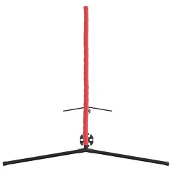 Filet de tennis noir et rouge 595 x 90,5 x 87 cm Polyester 