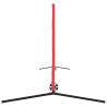Filet de tennis noir et rouge 595 x 90,5 x 87 cm Polyester 