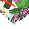 Coussin pour Banc Jungle Tropical 150x40x8 cm en Tissu Oxford 