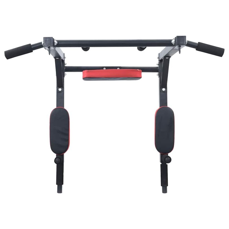 Station de Dips et Barre de Traction Murale Multifonctionnelle 150 kg 
