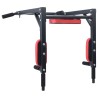 Station de Dips et Barre de Traction Murale Multifonctionnelle 150 kg 