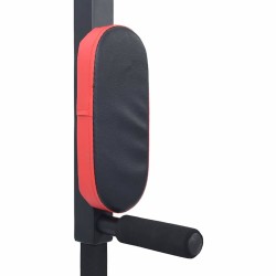 Station de Dips et Barre de Traction Murale Multifonctionnelle 150 kg 
