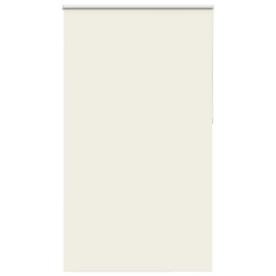 Store enrouleur occultant blanc cassé 140x210 cm largeur tissu 