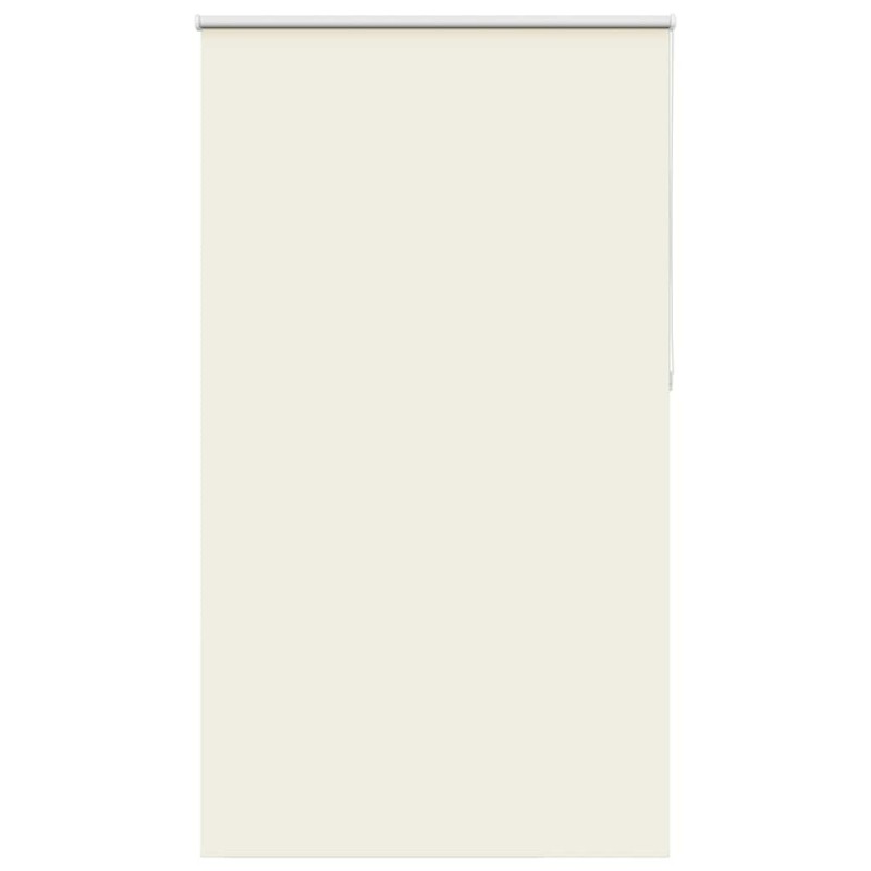 Store enrouleur occultant blanc cassé 140x210 cm largeur tissu 