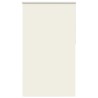 Store enrouleur occultant blanc cassé 140x210 cm largeur tissu 