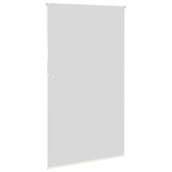 Store enrouleur occultant blanc cassé 140x210 cm largeur tissu 