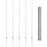 Posts de Clôture 10 pcs U-Channel 140 cm Acier Galvanisé 