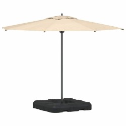 Ensemble de base de parapluie en 2 pièces : 110 kg de sable ou 70 kg d'eau 