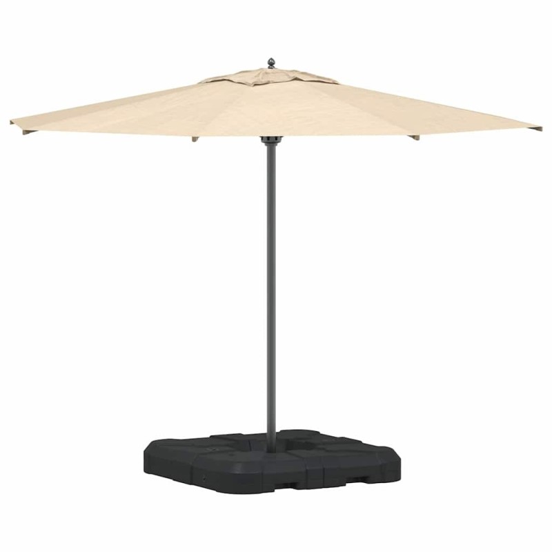 Ensemble de base de parapluie en 2 pièces : 110 kg de sable ou 70 kg d'eau 