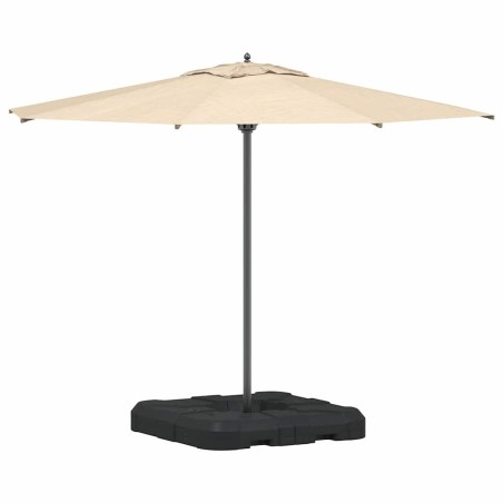 Ensemble de base de parapluie en 2 pièces : 110 kg de sable ou 70 kg d'eau 
