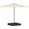 Ensemble de base de parapluie en 2 pièces : 110 kg de sable ou 70 kg d'eau 