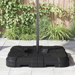 Ensemble de base de parapluie en 2 pièces : 110 kg de sable ou 70 kg d'eau 