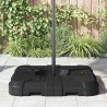 Ensemble de base de parapluie en 2 pièces : 110 kg de sable ou 70 kg d'eau 