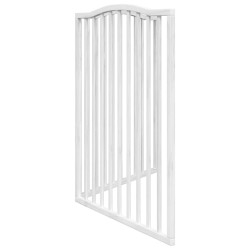 Barrière pour chien pliable 2 panneaux 160 cm bois de peuplier 