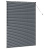 Store de Fenêtre Gris foncé 135 x 175 cm Aluminium 