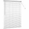 Store de Fenêtre Gris foncé 135 x 175 cm Aluminium 