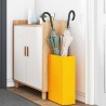 Support de parapluie jaune moutarde , 28x12x41 cm, en acier 