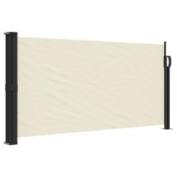 Auvent latéral rétractable crème 100x300 cm 