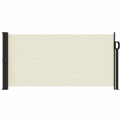 Auvent latéral rétractable crème 100x300 cm 