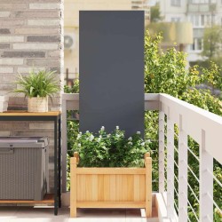 Panneau décoratif de jardin Anthracite 50 x 140 cm 