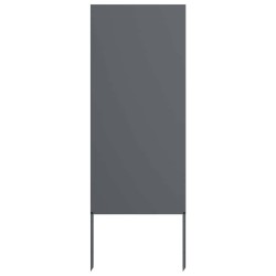 Panneau décoratif de jardin Anthracite 50 x 140 cm 