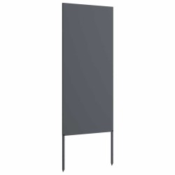 Panneau décoratif de jardin Anthracite 50 x 140 cm 