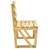 Banc de jardin 120 cm Bois de pin imprégné 
