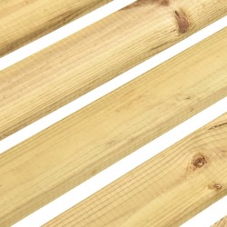 Banc de jardin 120 cm Bois de pin imprégné 