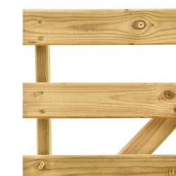 Banc de jardin 120 cm Bois de pin imprégné 